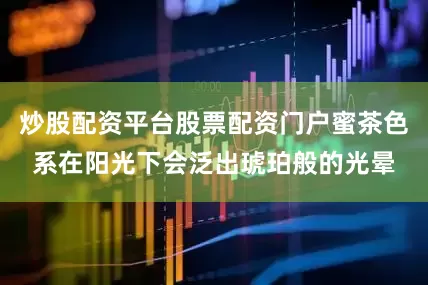 炒股配资平台股票配资门户蜜茶色系在阳光下会泛出琥珀般的光晕